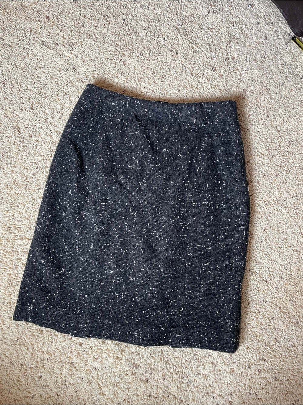 Vintage Liz Claiborne Pencil Skirt - Charcoal Grey, Size 6